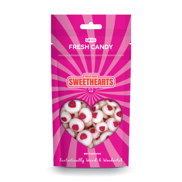 Freeze Dried Candy Sweethearts 40g House of Candy
