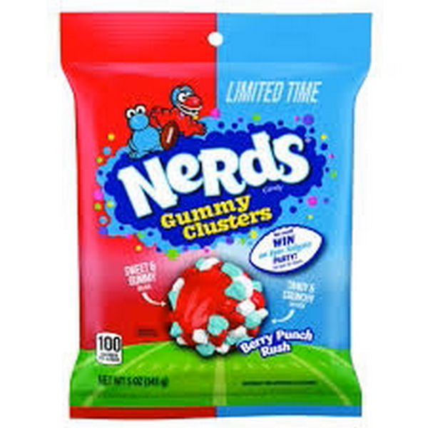 nerds gummy clusters Berry Punch 141g