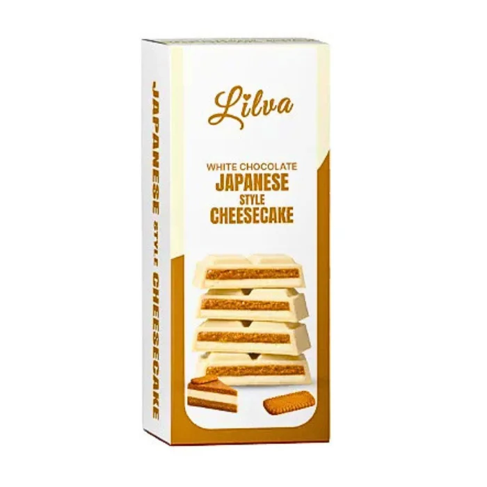 Lilva White Choc Japanese Style Cheesecake 100g